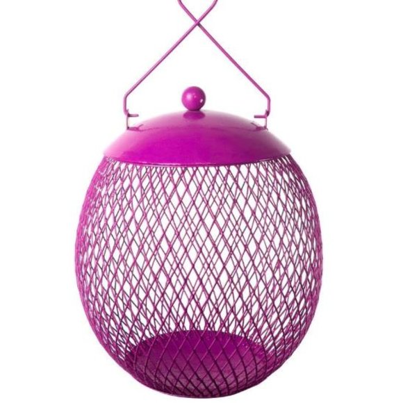 NWT-  Globe Bird Feeder - Red - Picture 2 of 7